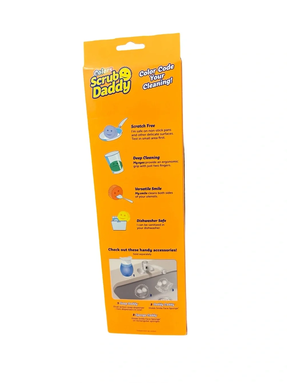 Scub Daddy 3 Pack Cleaning Sponge Pack